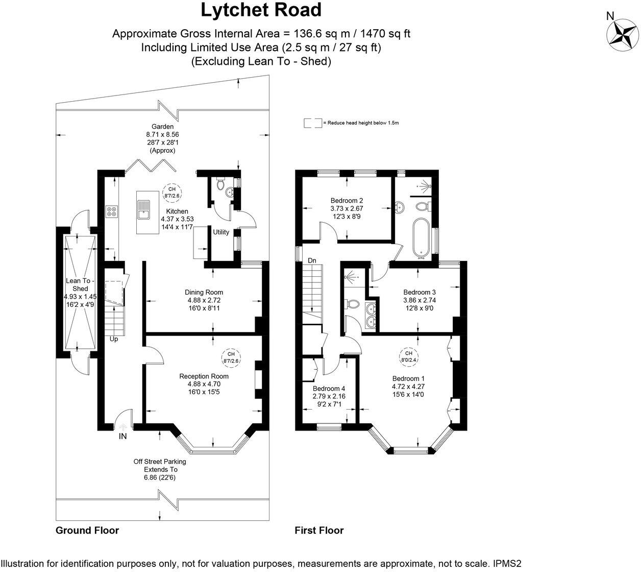 Lytchet Road, Sundridge Park, BR1 floorplan