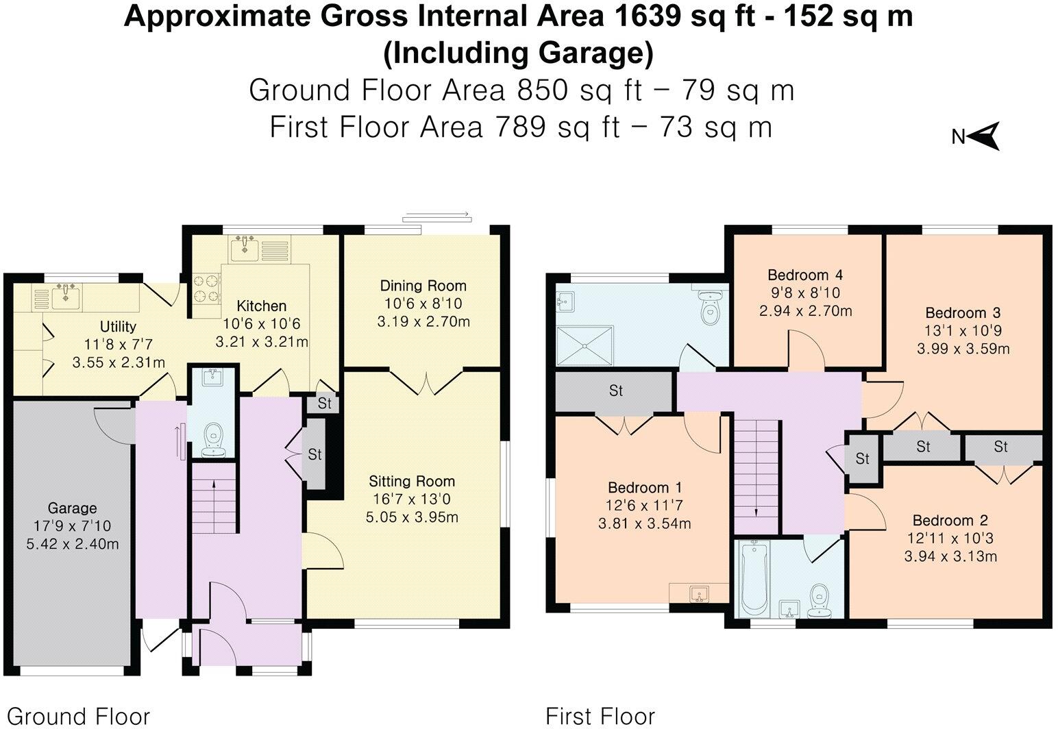 Rectory Meadow, Chinnor, Oxfordshire, OX39 floorplan