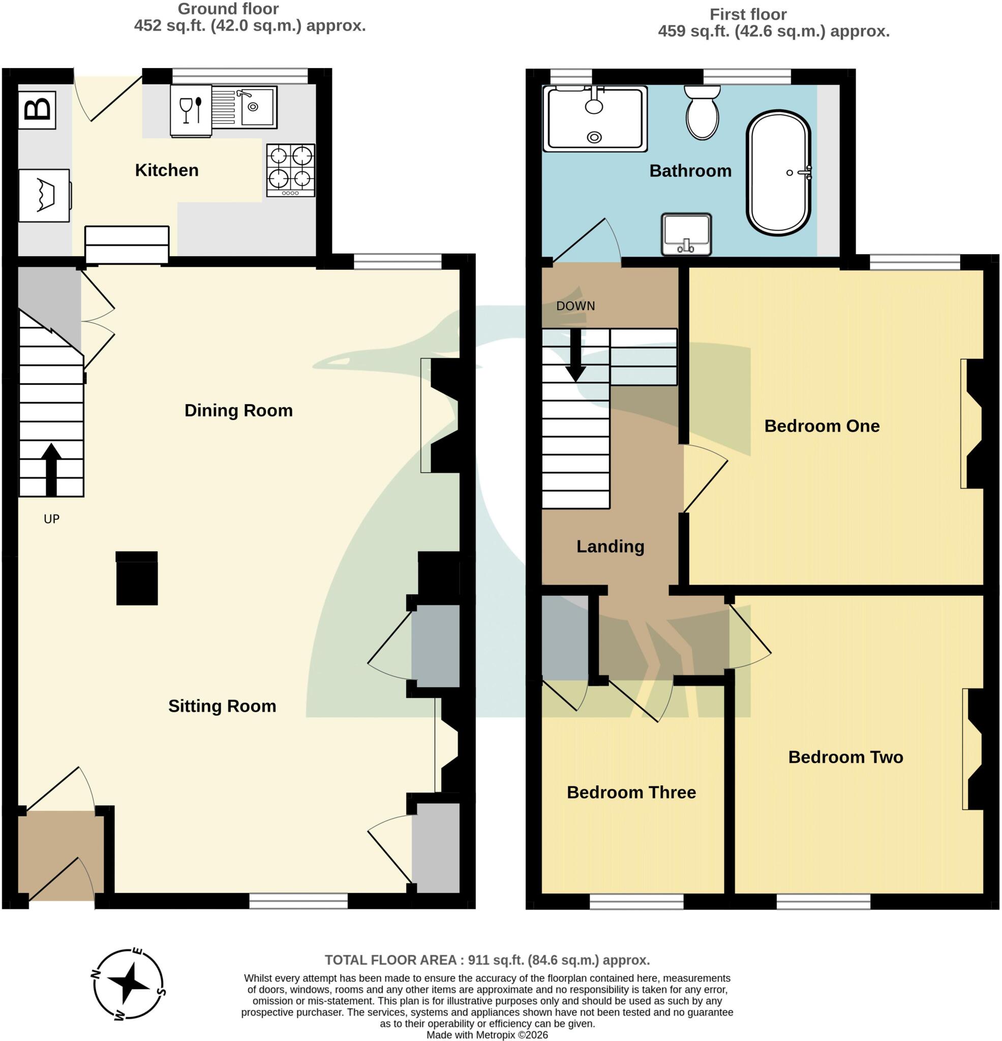 Princes Street, Deal floorplan
