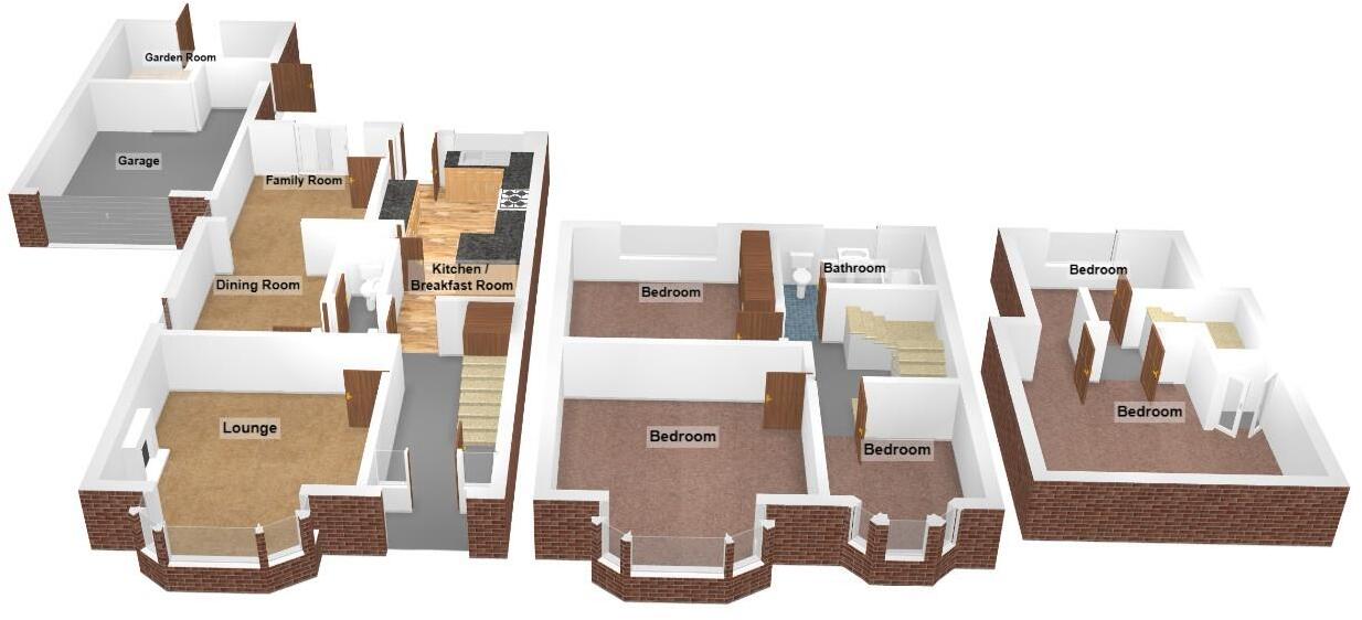 Oakdale Road, Downend, Bristol, BS16 6DS floorplan