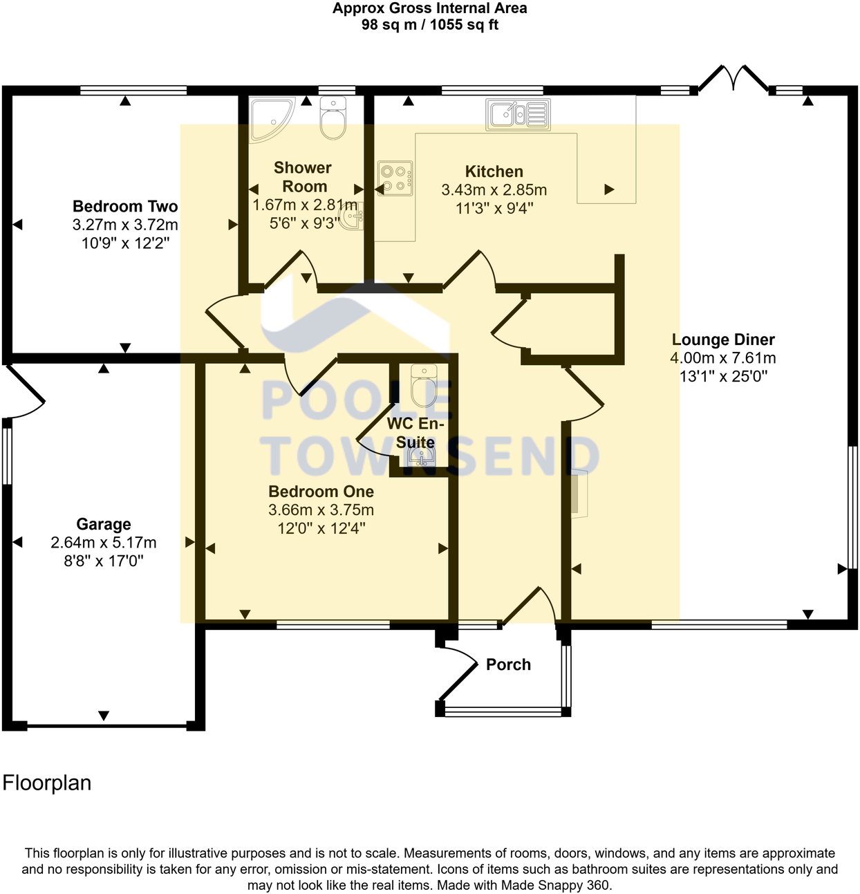 45 Laneside Road, Grange over Sands floorplan