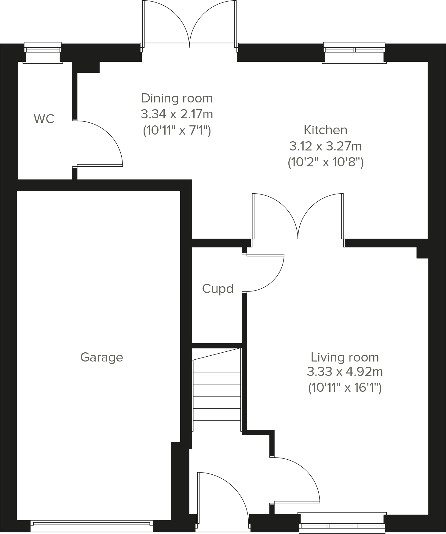 Morwick Green, Leeds, LS15 4NA floorplan