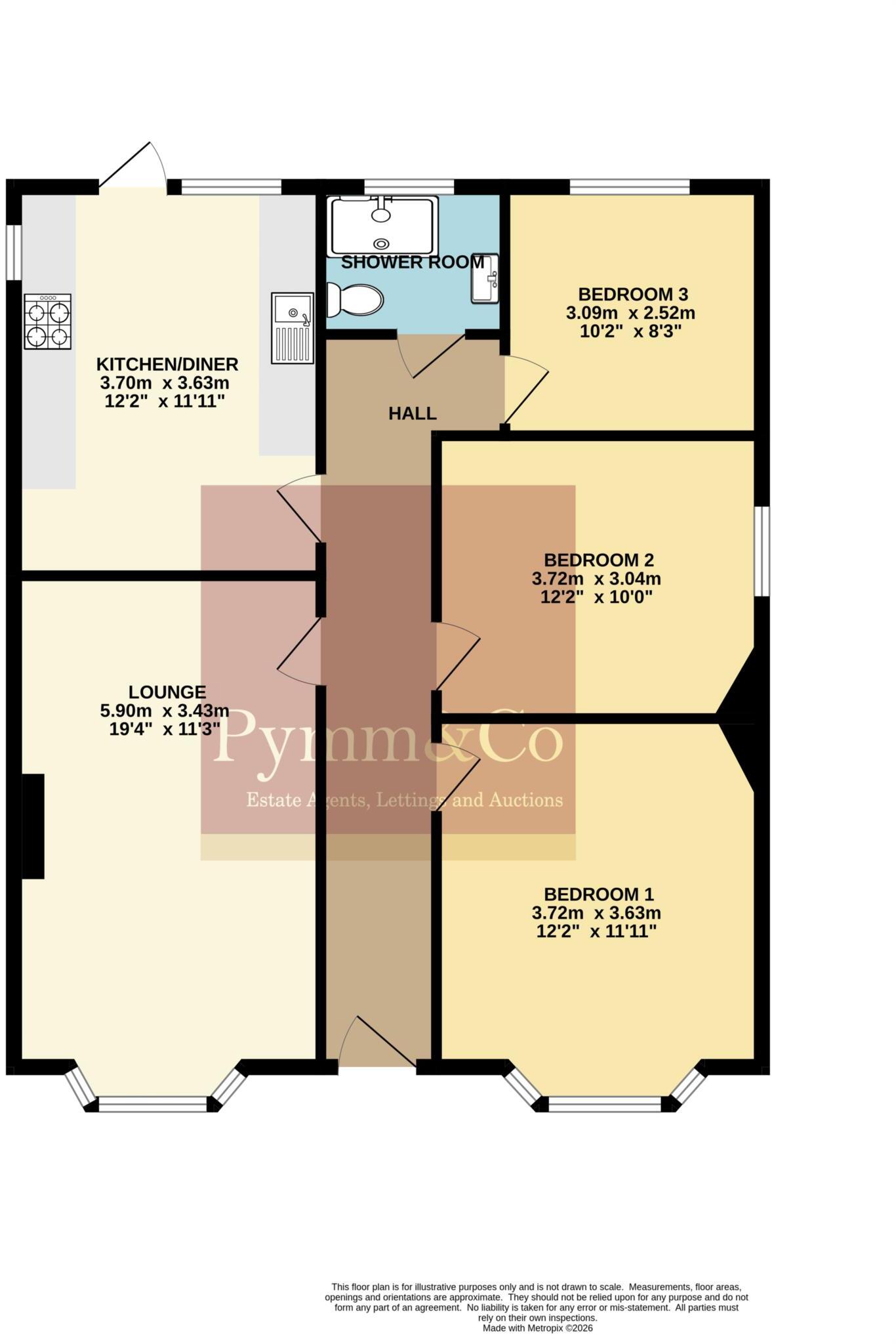 North Walsham Road, Norwich floorplan