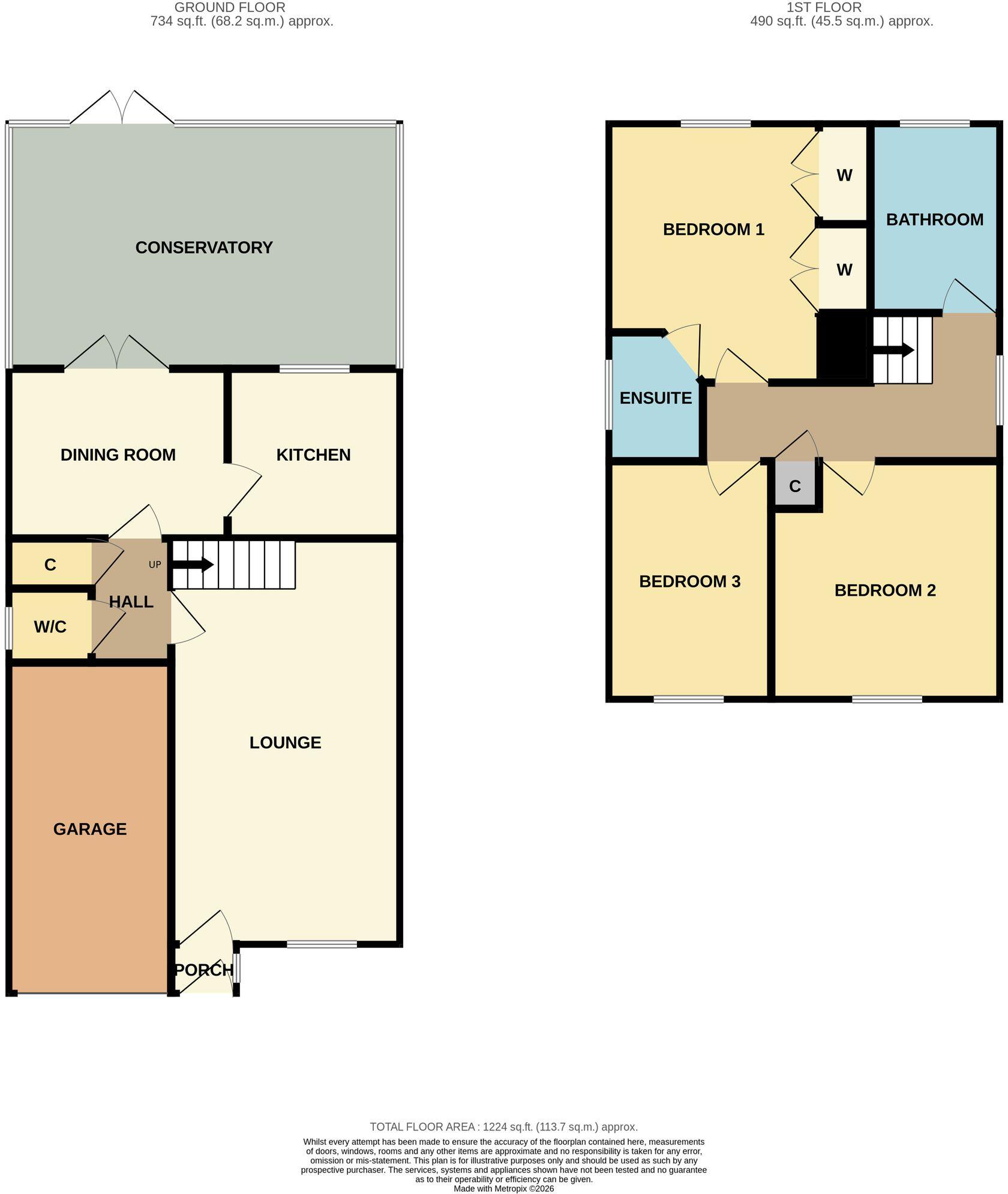 Bowood Close, Ingleby Barwick, TS17 floorplan