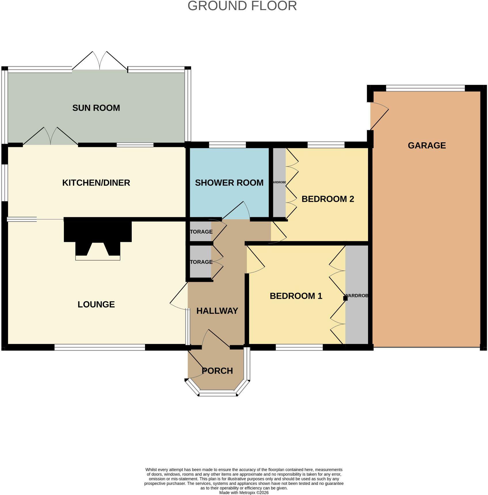 Heathmeads, Pelton, DH2 floorplan