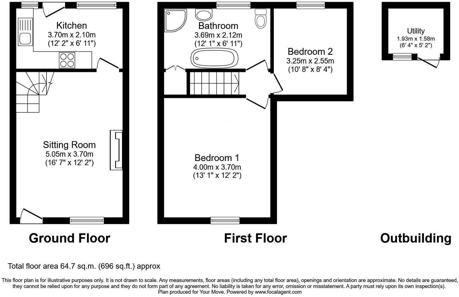 Church Place, Carlisle, Cumbria, CA3 floorplan