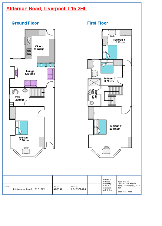 Alderson Road, Liverpool floorplan