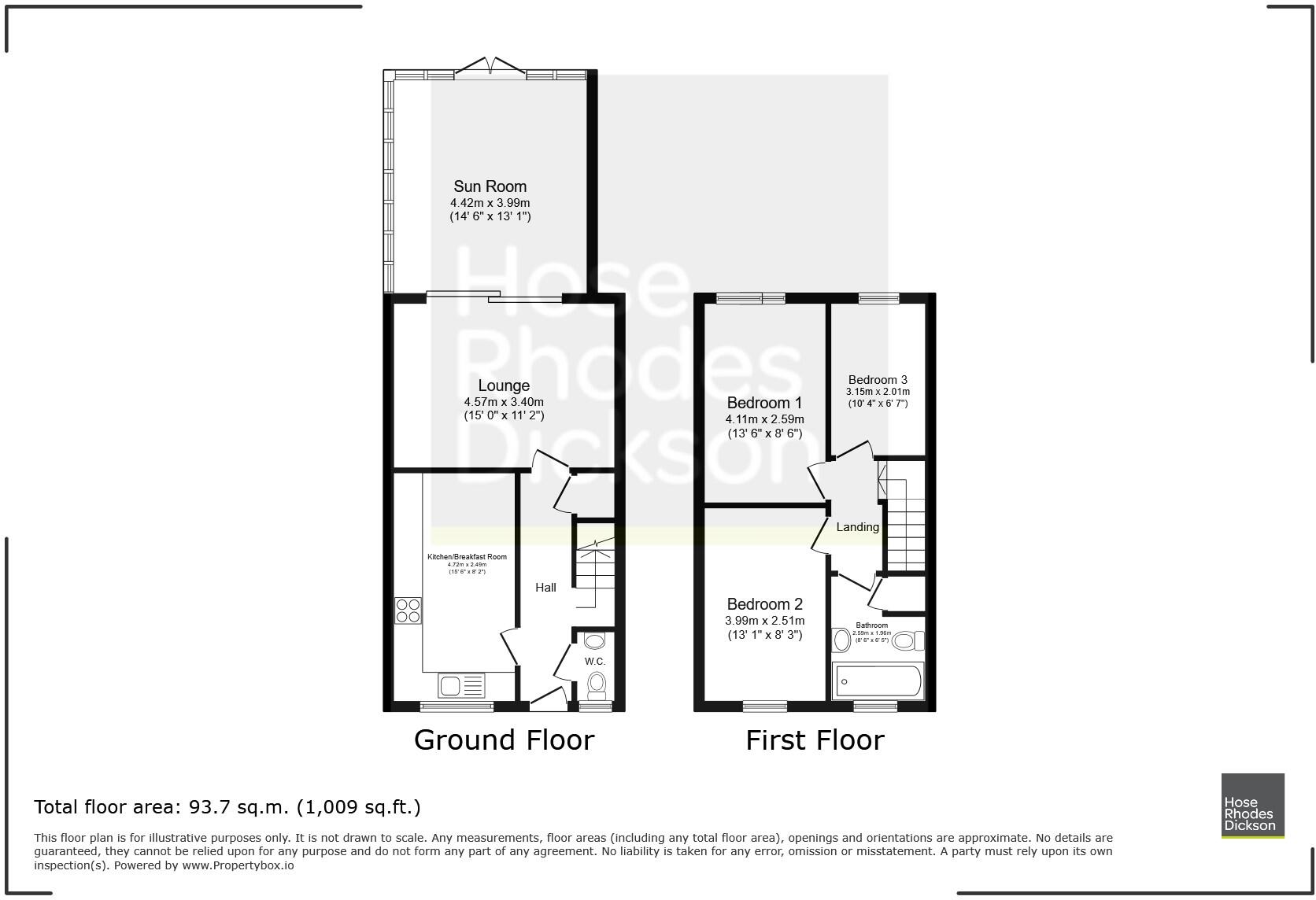 Greenways, Cowes, Isle of Wight floorplan