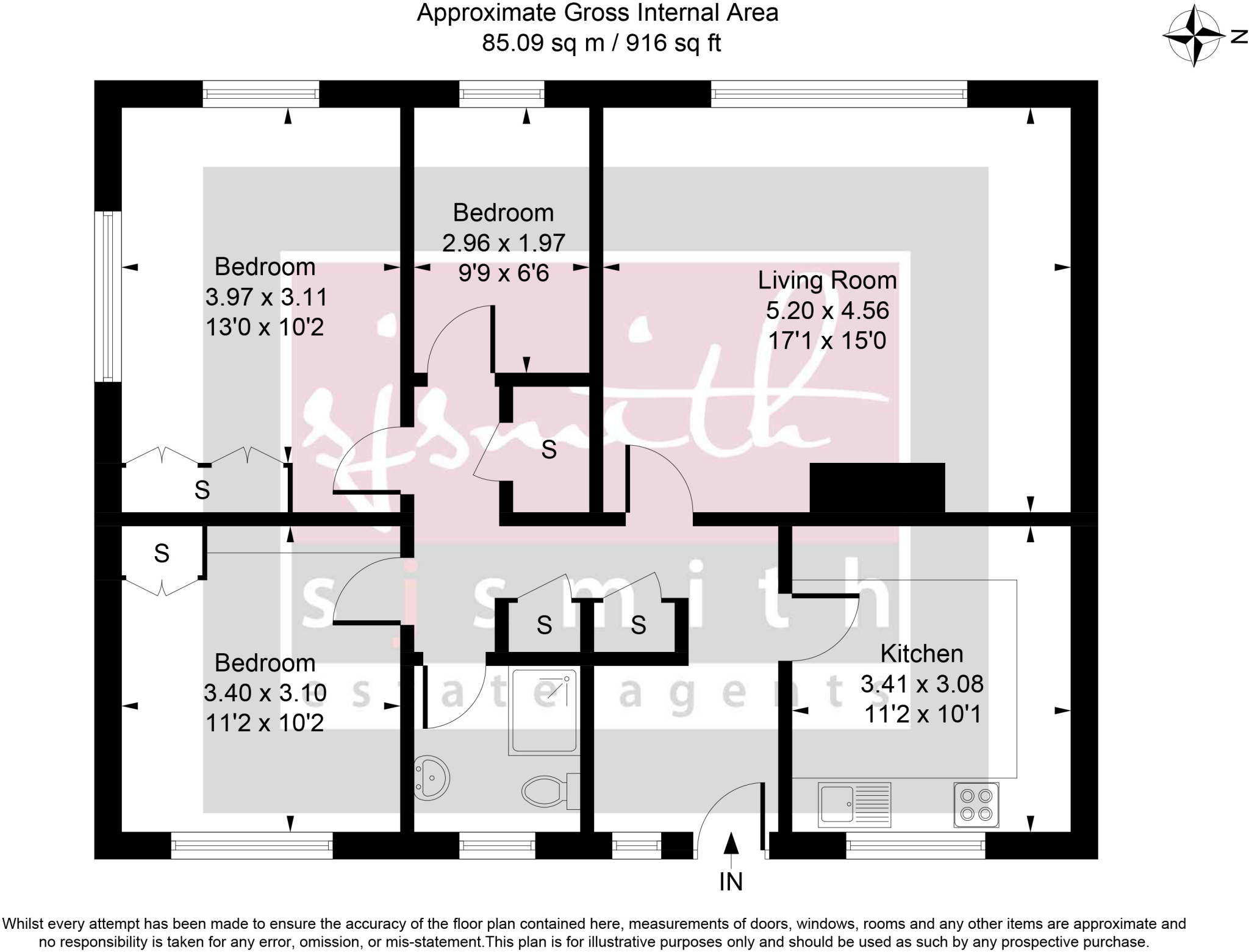 St. Annes Avenue, Stanwell floorplan