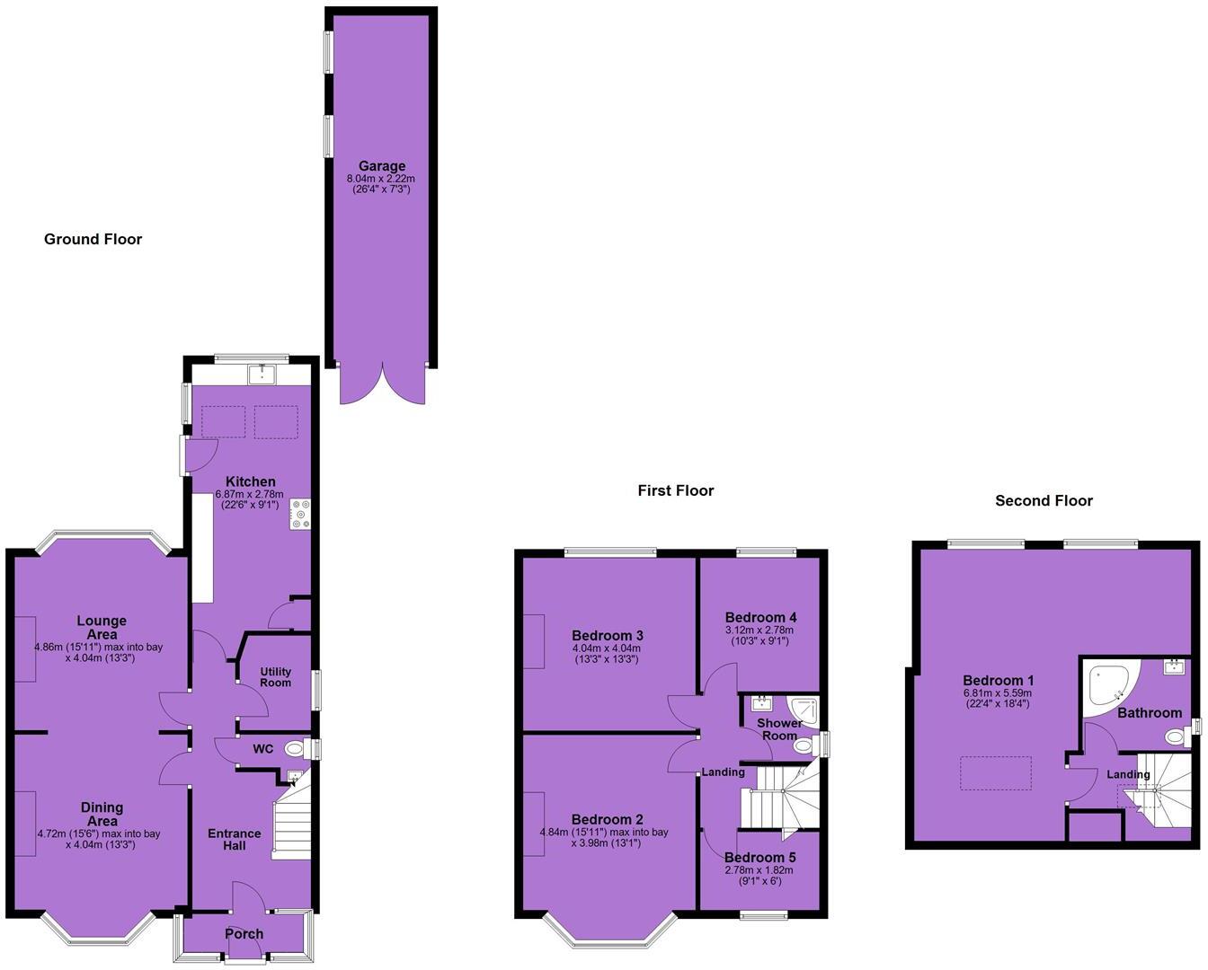 Manley Road, Whalley Range floorplan
