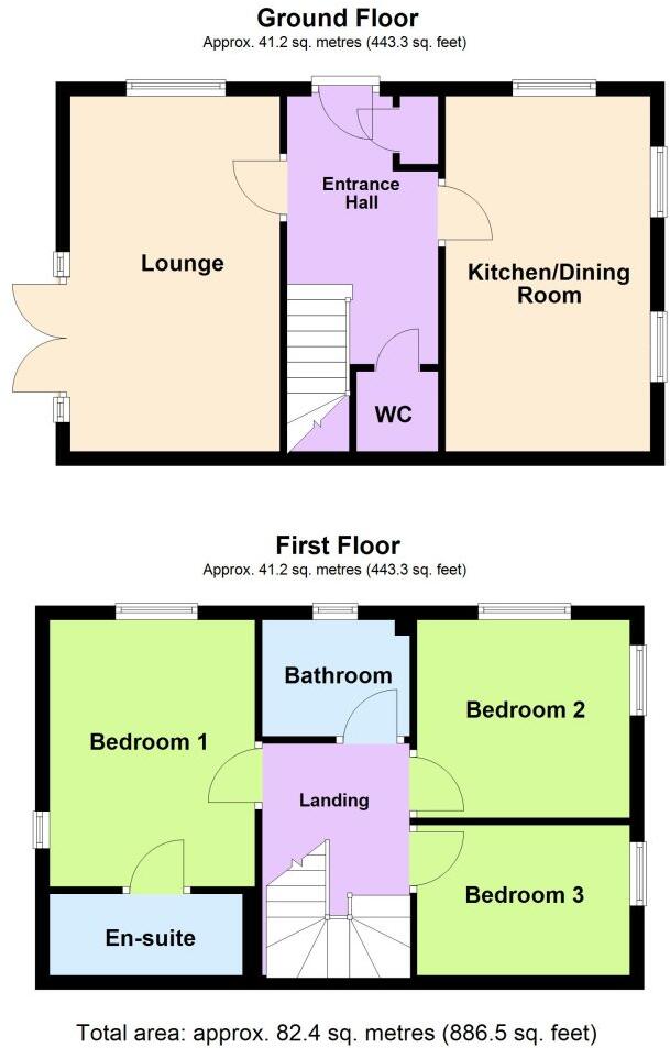 Cygnet Close, Melton Mowbray floorplan
