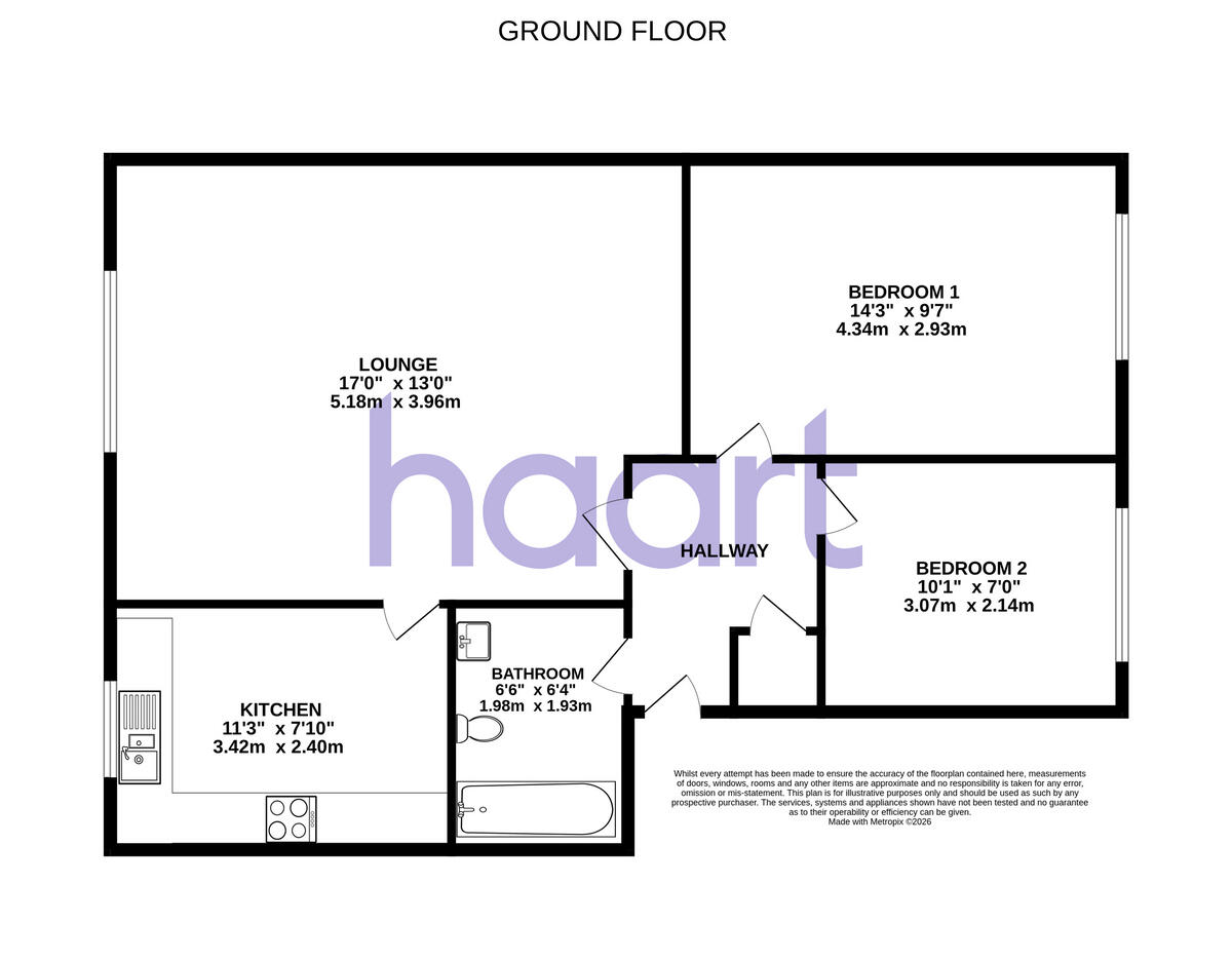 Gillards Mews, Walthamstow floorplan