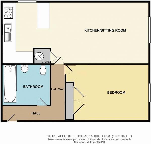 Sarum Close, Salisbury floorplan