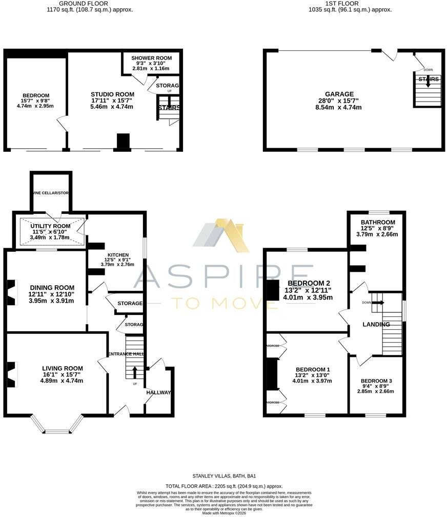 Camden Road, Bath, BA1 floorplan