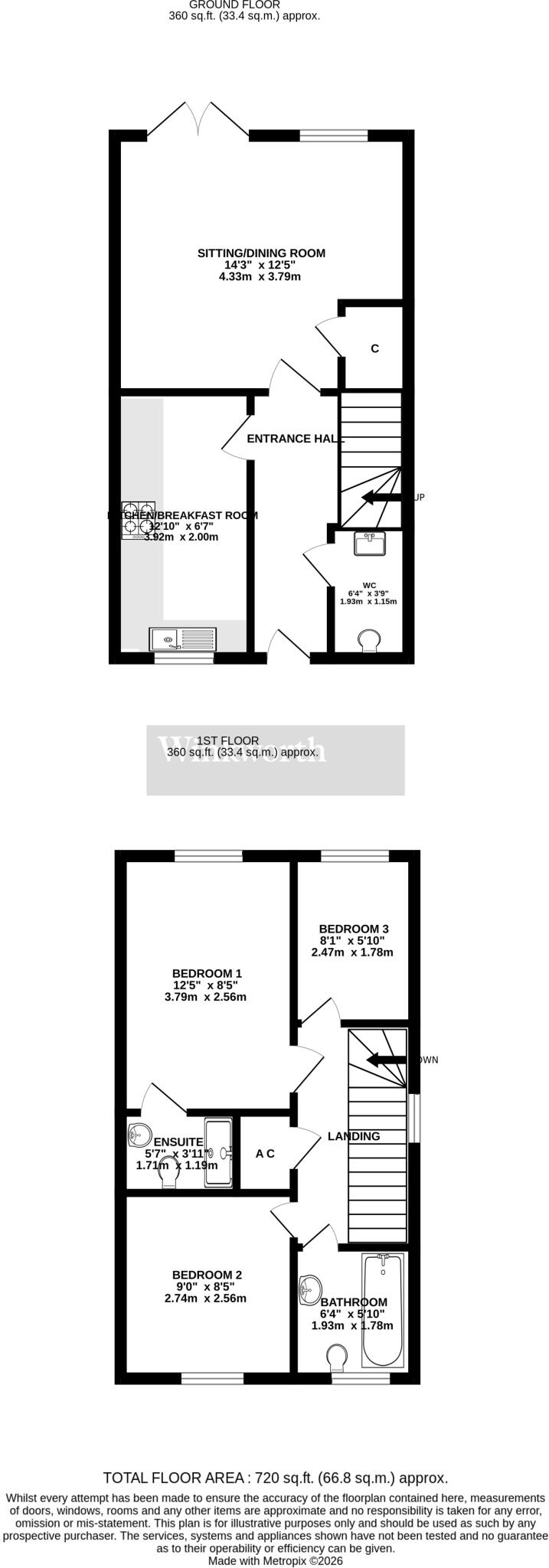 Hamilton Way, Ditchingham, Bungay, Norfolk, NR35 floorplan