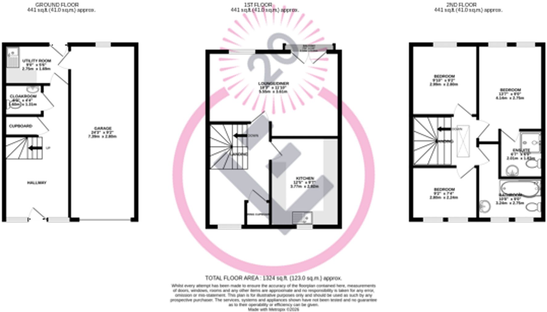 Strands Farm Lane, Hornby, LA2 floorplan