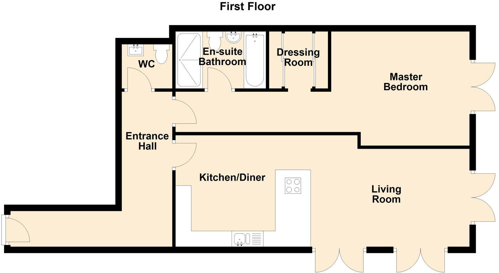 The Residences at European House 28-30 Hall Street, Southport, PR9 floorplan