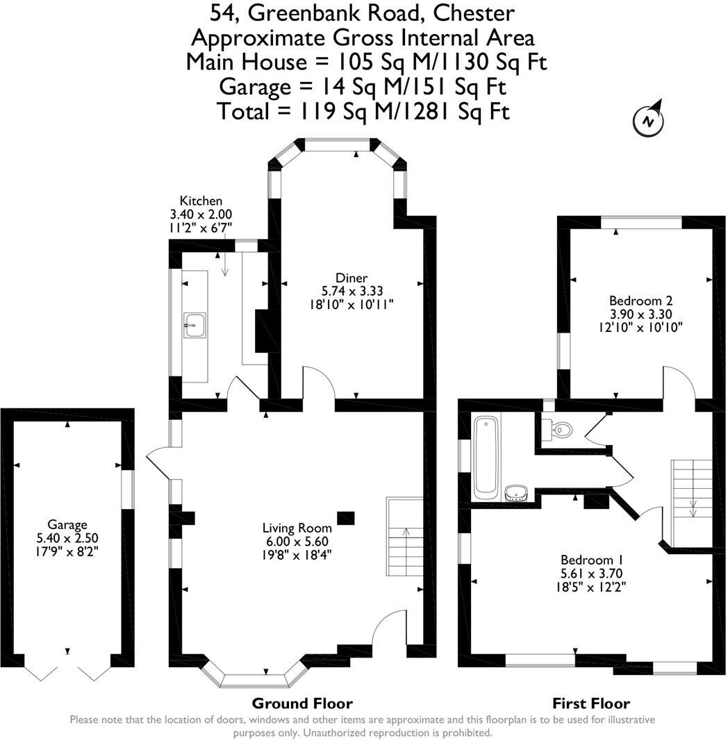 Greenbank Road, Hoole, Chester floorplan