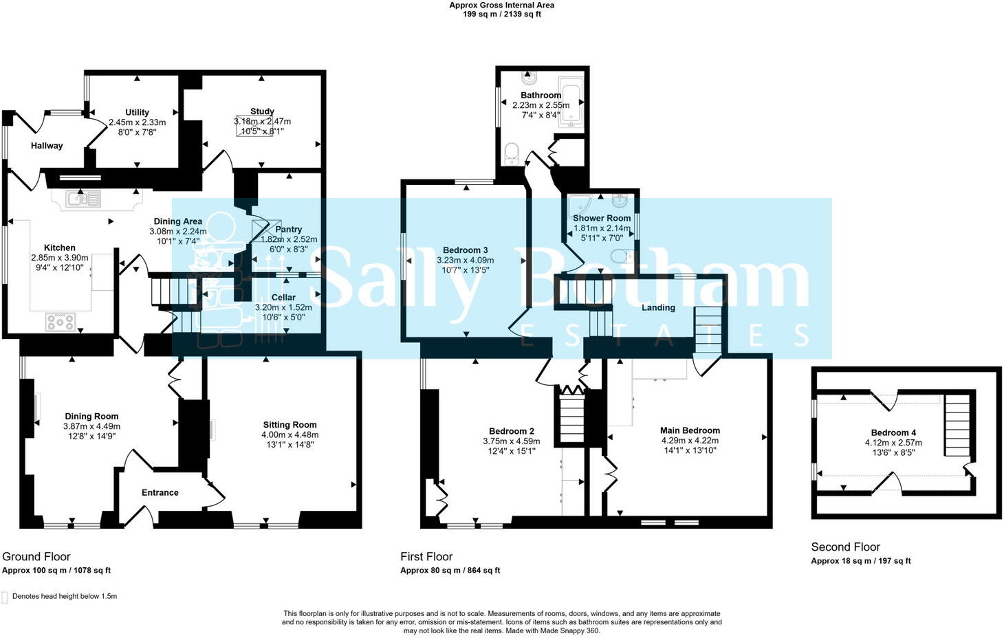Matlock Green, Matlock, DE4 3BX floorplan