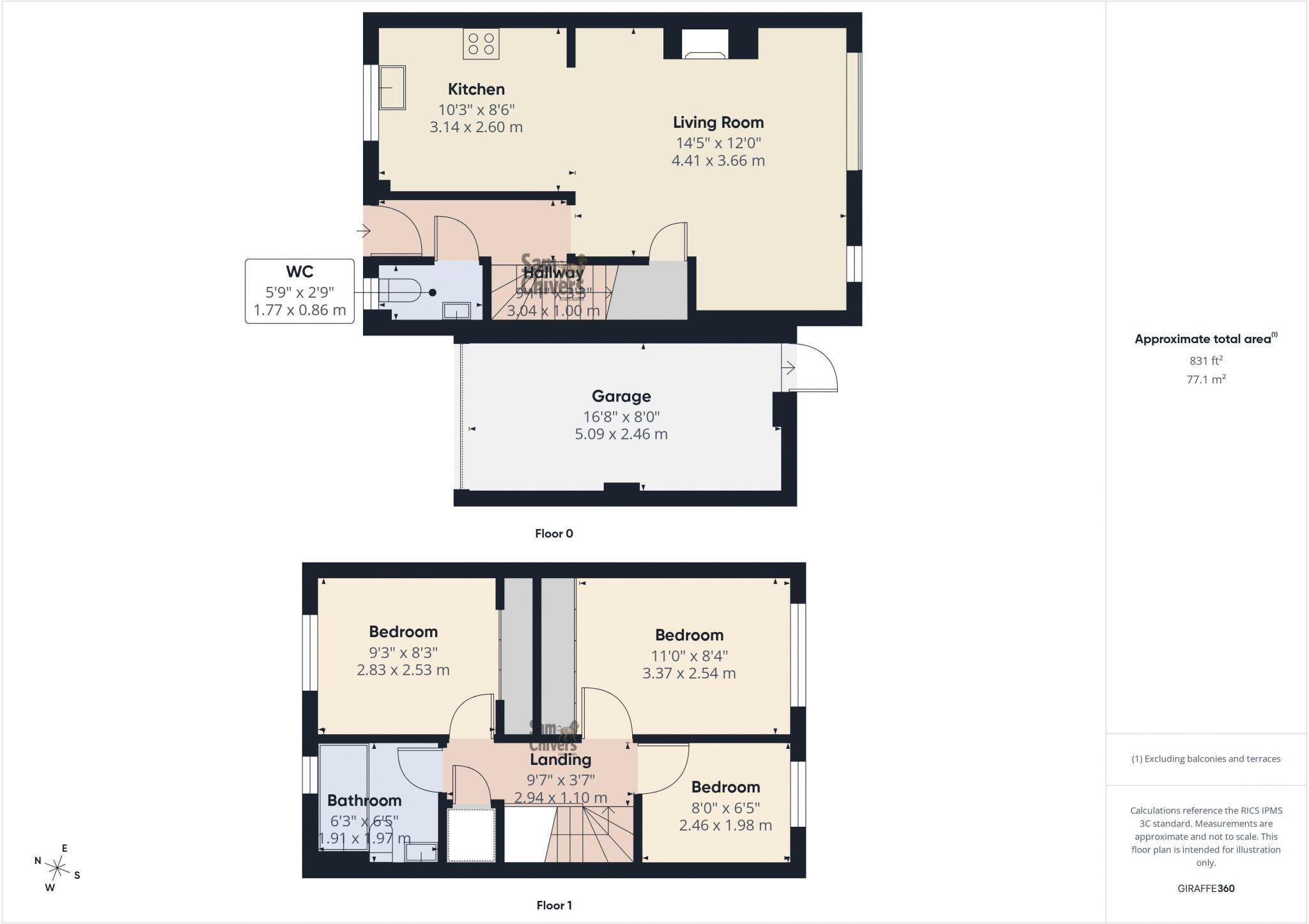 Heritage Close, Peasedown St. John floorplan