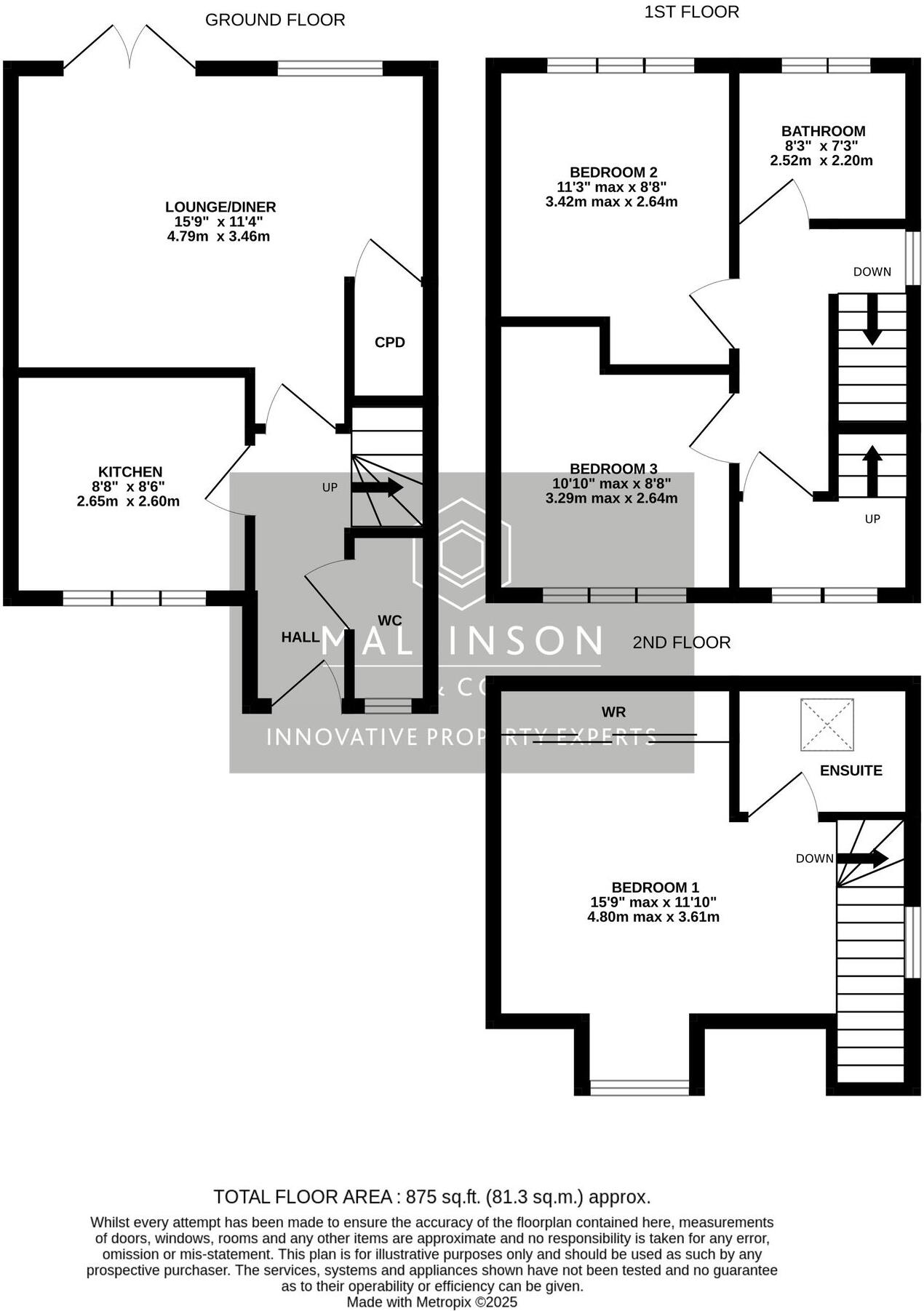 Ivy Bank Close, Penistone, Sheffield, S36 7GT floorplan