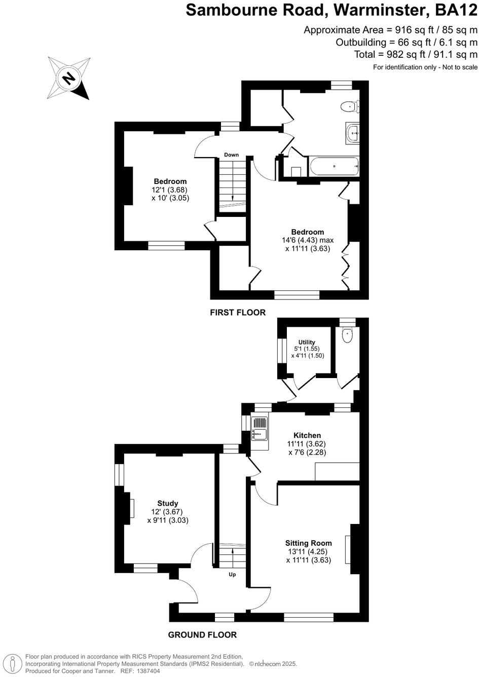 Sambourne Road, Warminster, BA12 floorplan