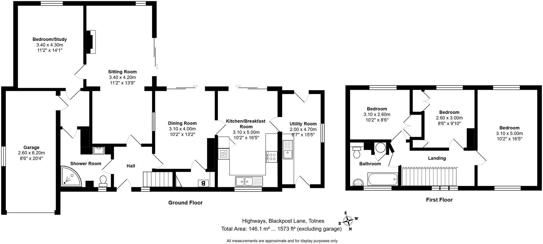 Blackpost Lane, Totnes, TQ9 floorplan
