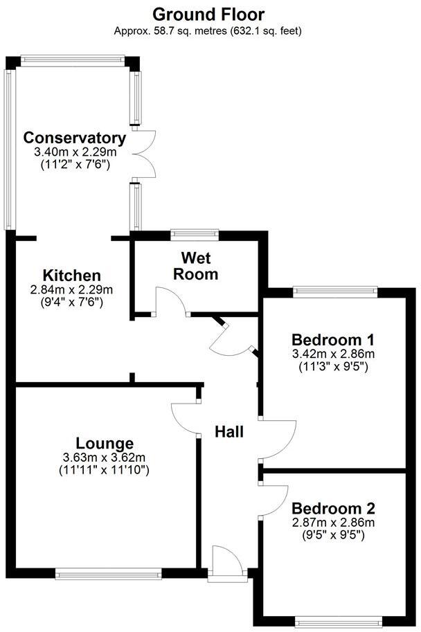 George Street, Clapham floorplan