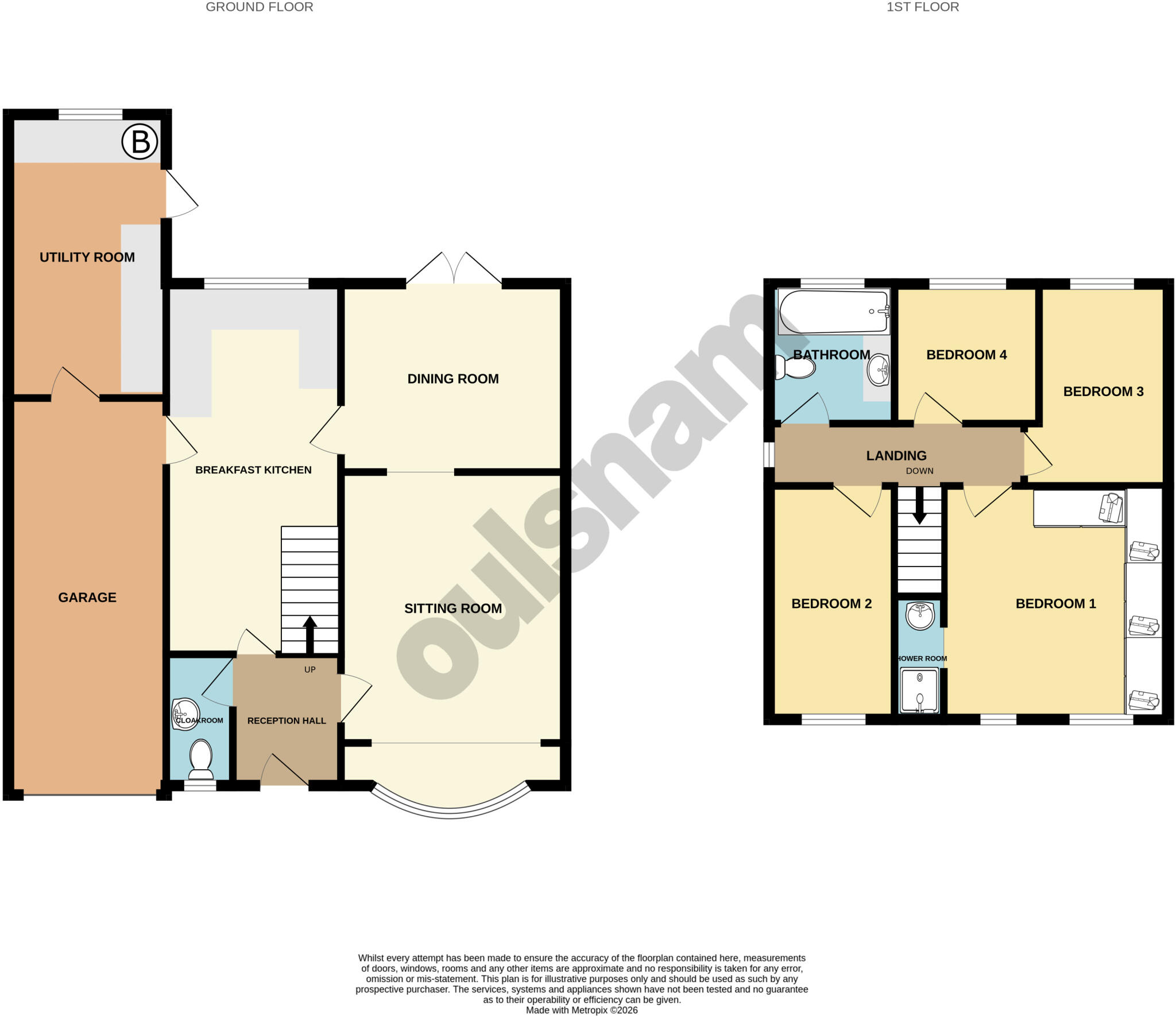 St. Peters Close, Hall Green, Birmingham, B28 floorplan
