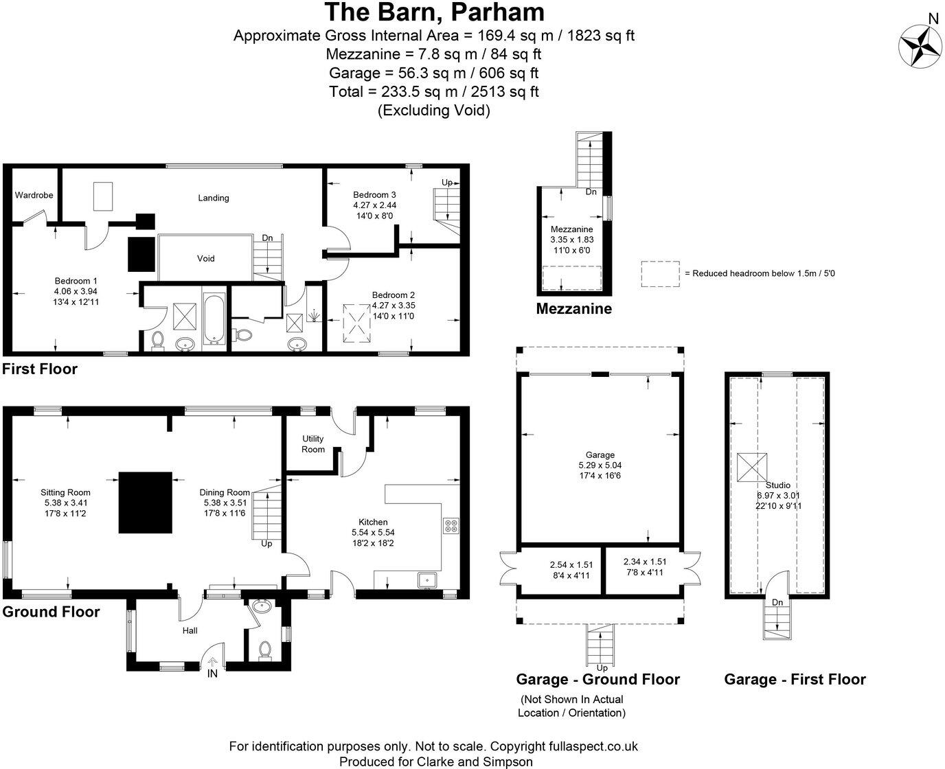 Parham, Nr Framlingham, Suffolk floorplan