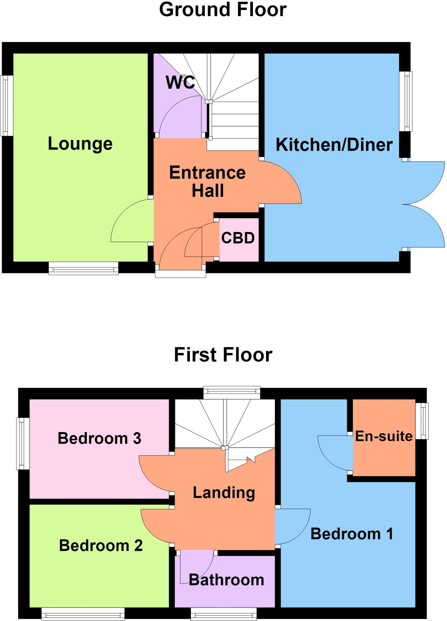 Blackberry Road, Lakeside, Doncaster, DN4 floorplan