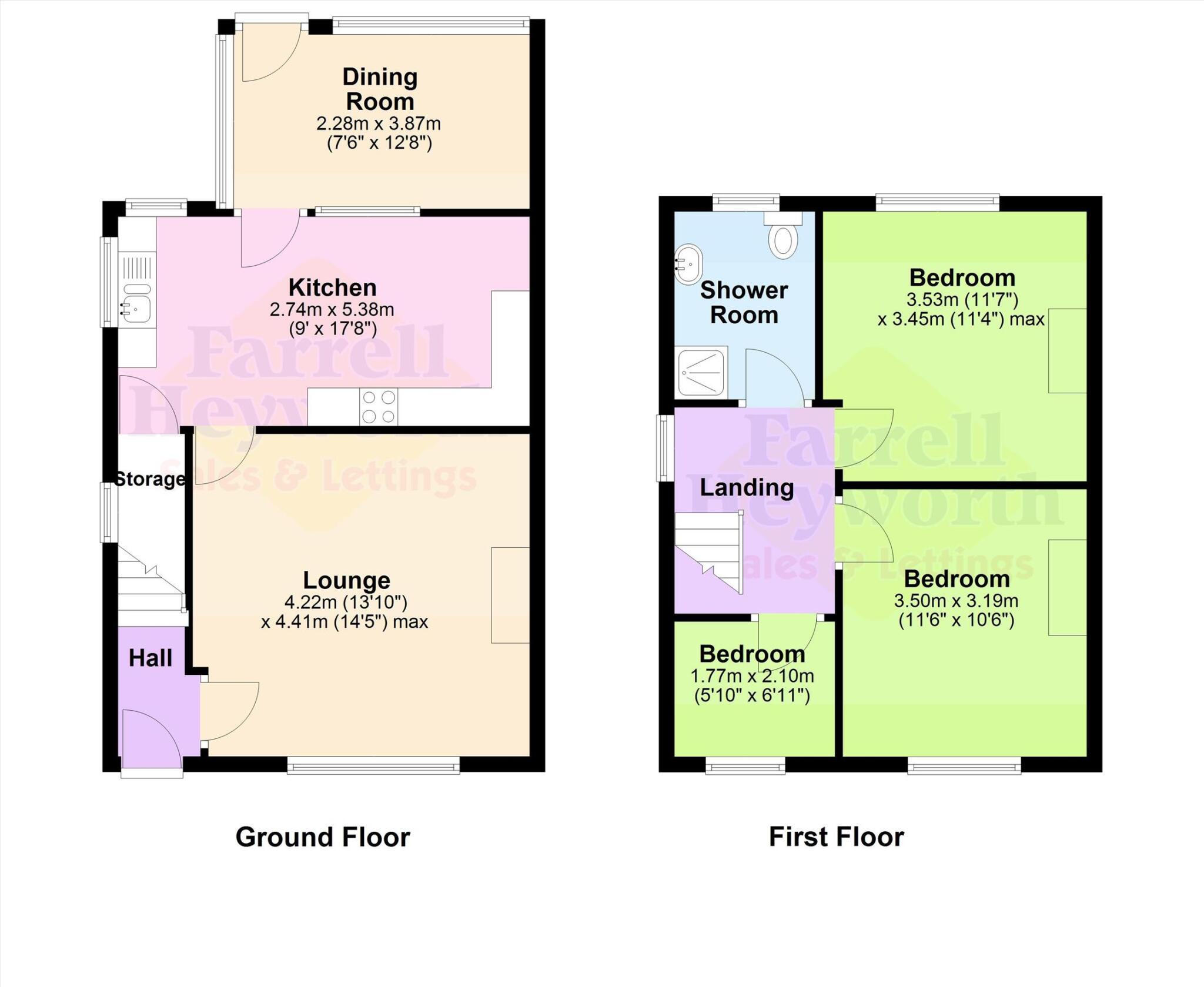 Carr Lane, Pilling, Preston floorplan