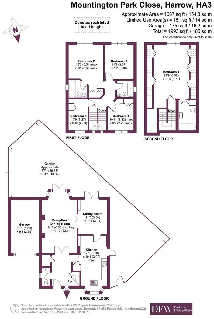 Mountington Park Close, Harrow, HA3 floorplan