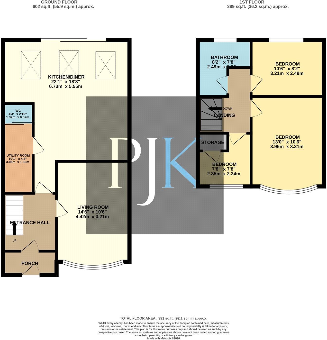 Marcliff Grove, Heaton Norris, Stockport, SK4 floorplan