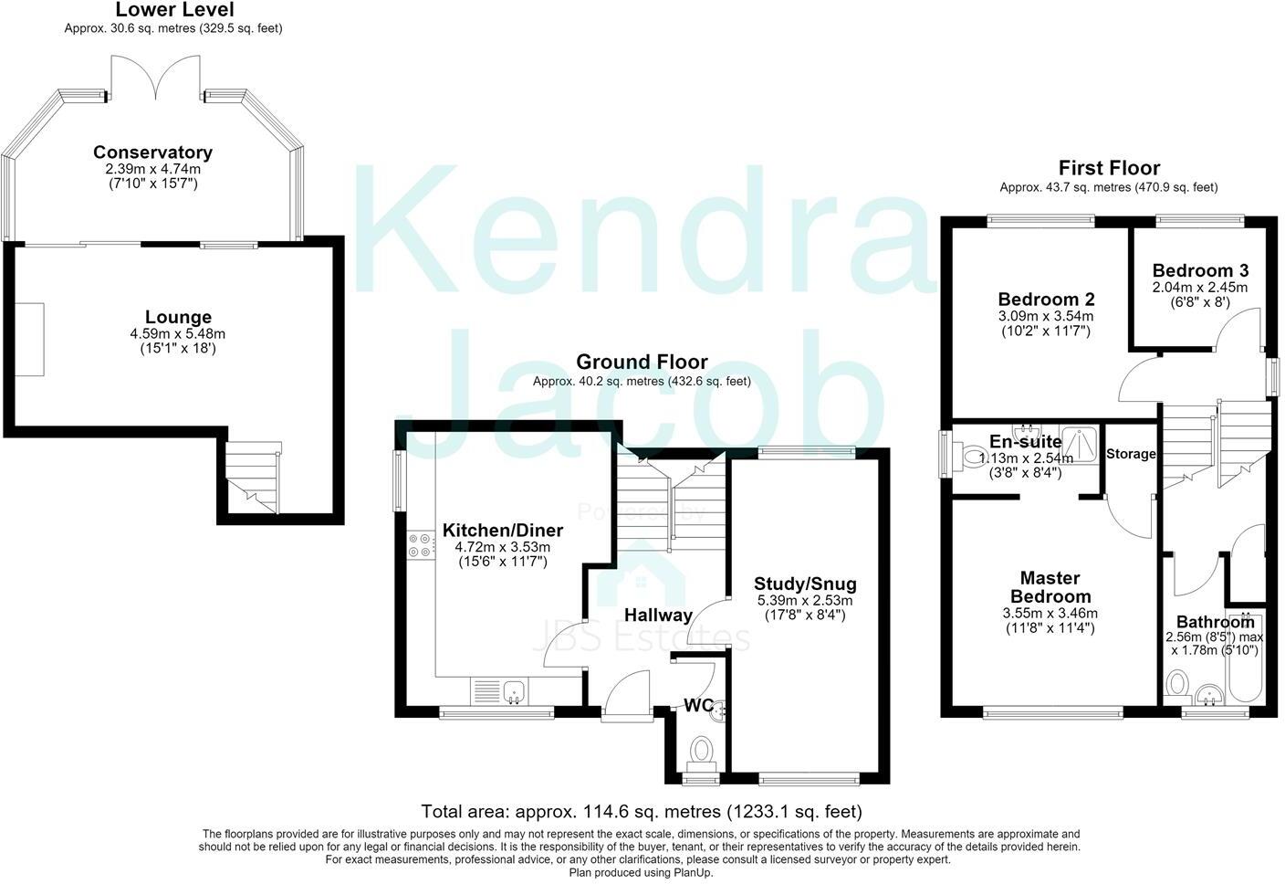 Foxcroft Drive, Killamarsh, Sheffield floorplan