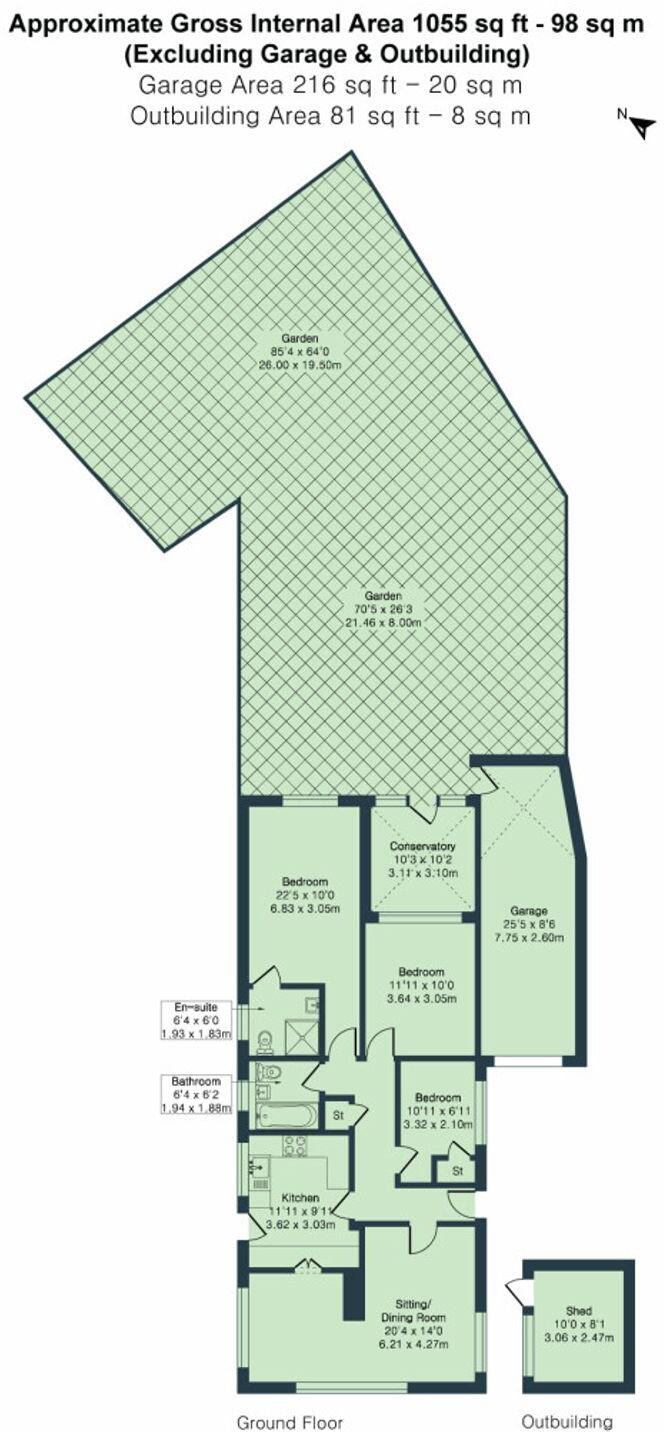 9, Cinnamon Close, Chalgrove, OX44 floorplan