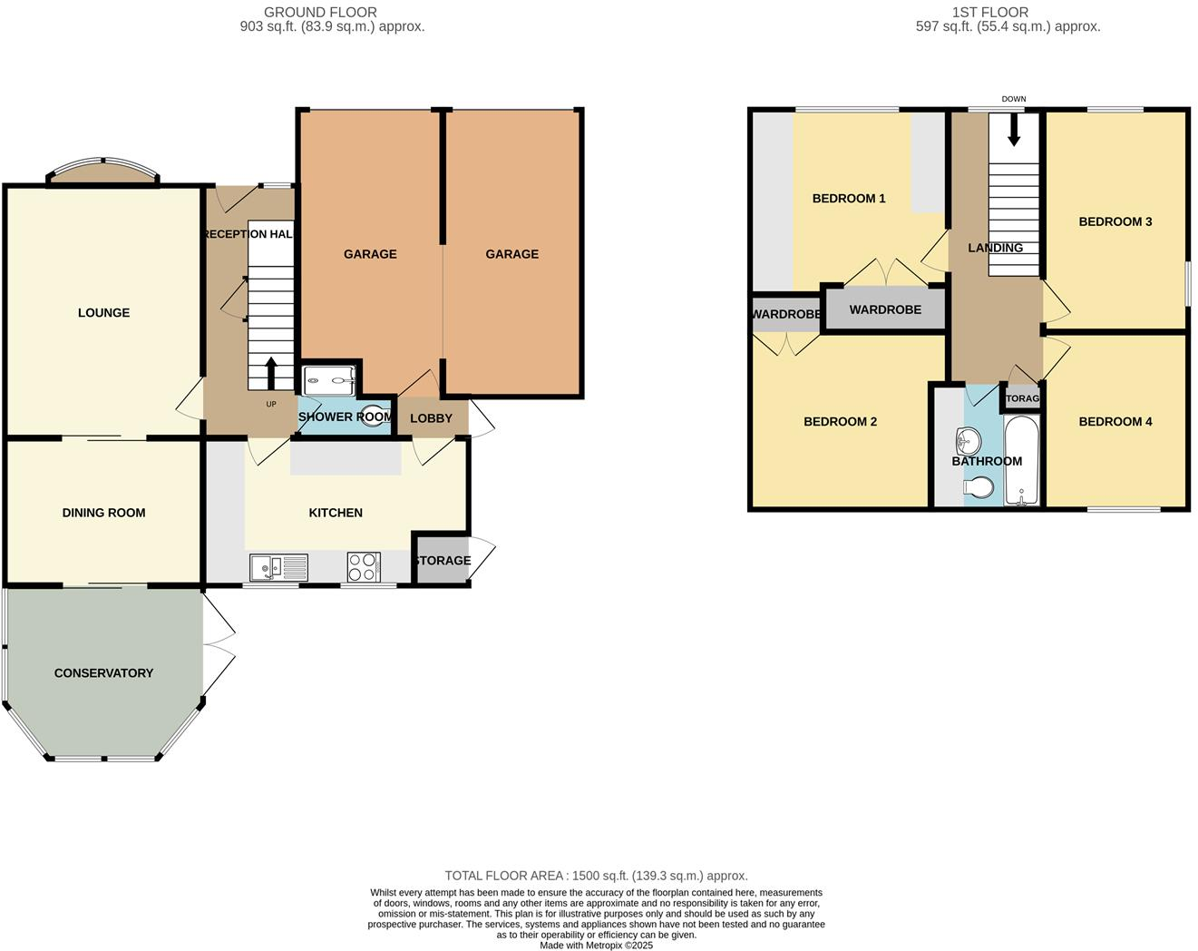 Ledgate Lane, Burton Salmon, Leeds floorplan