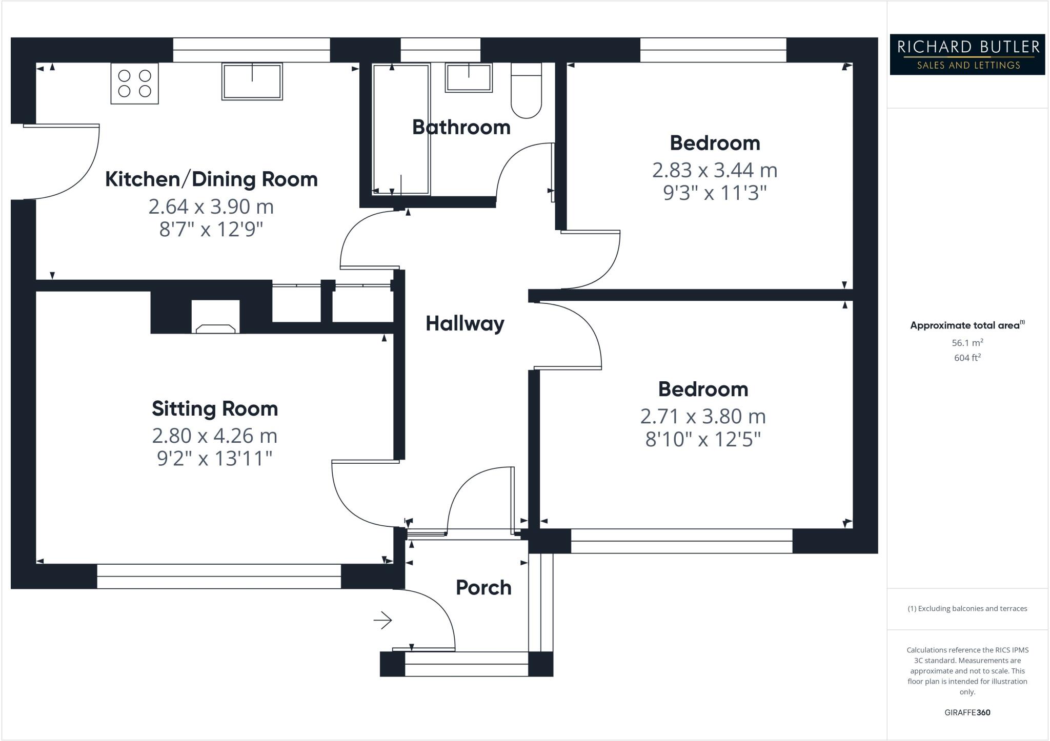 Wilton Lane, Wilton, Ross-on-Wye, Herefordshire, HR9 floorplan