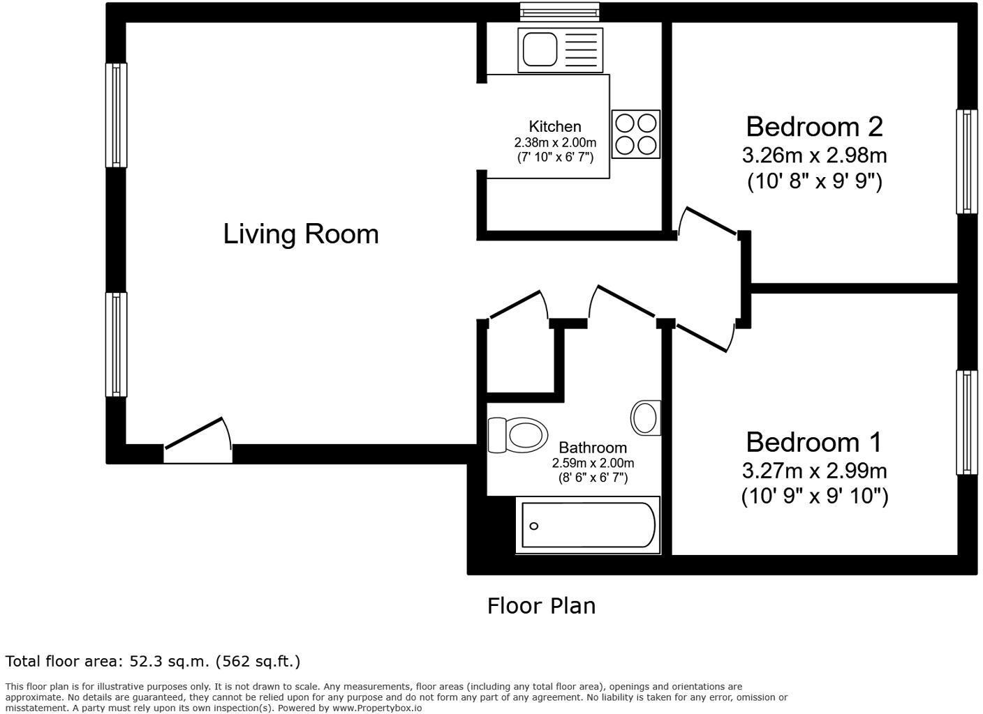 Mansell Court, Whitchurch, Hampshire floorplan