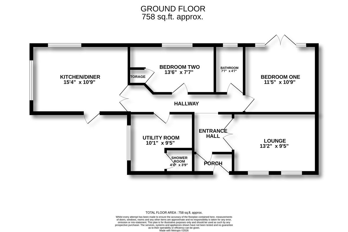 Daws Heath Road, Benfleet, SS7 floorplan
