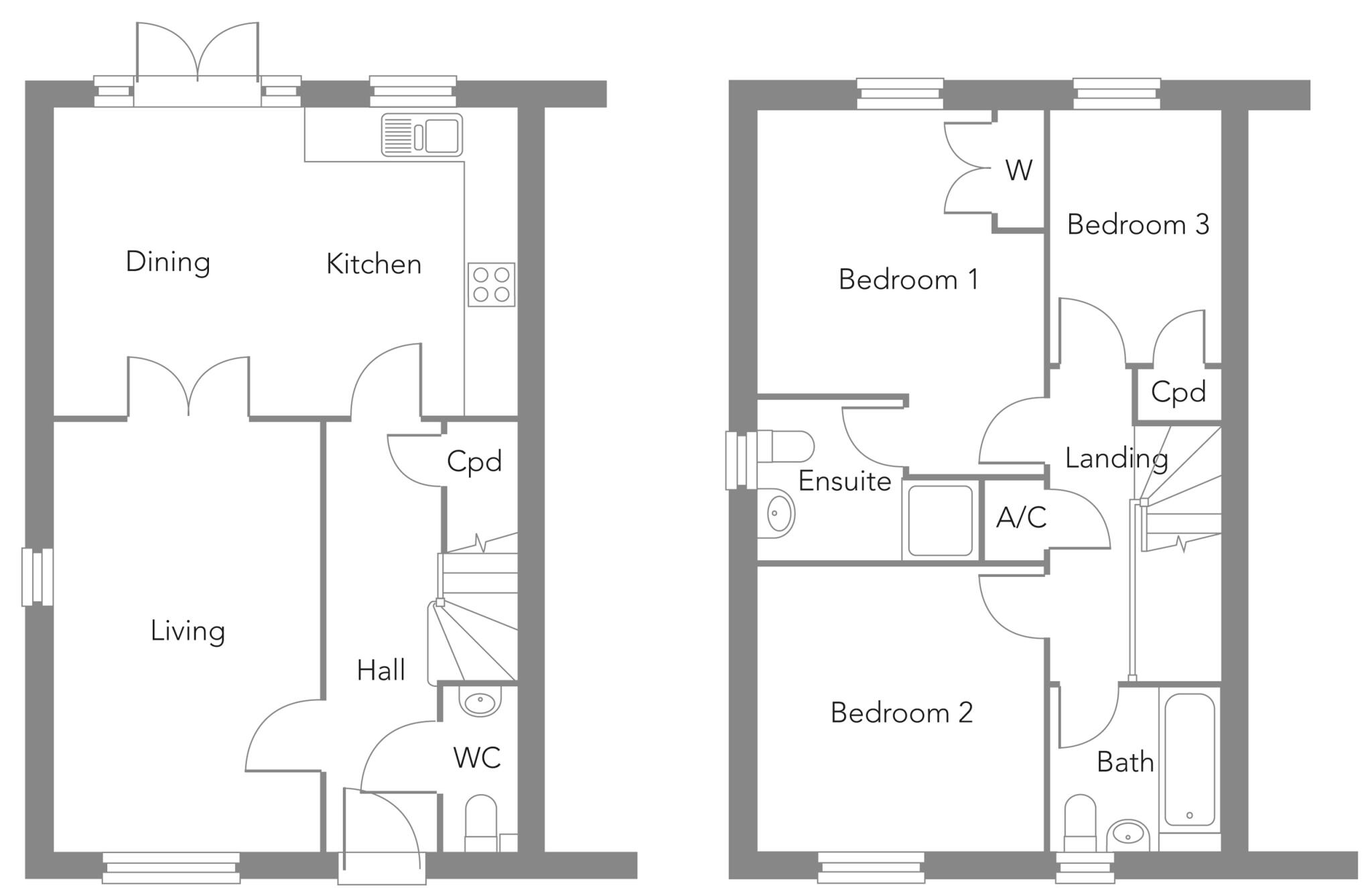 Ellis Drive, Bungay floorplan