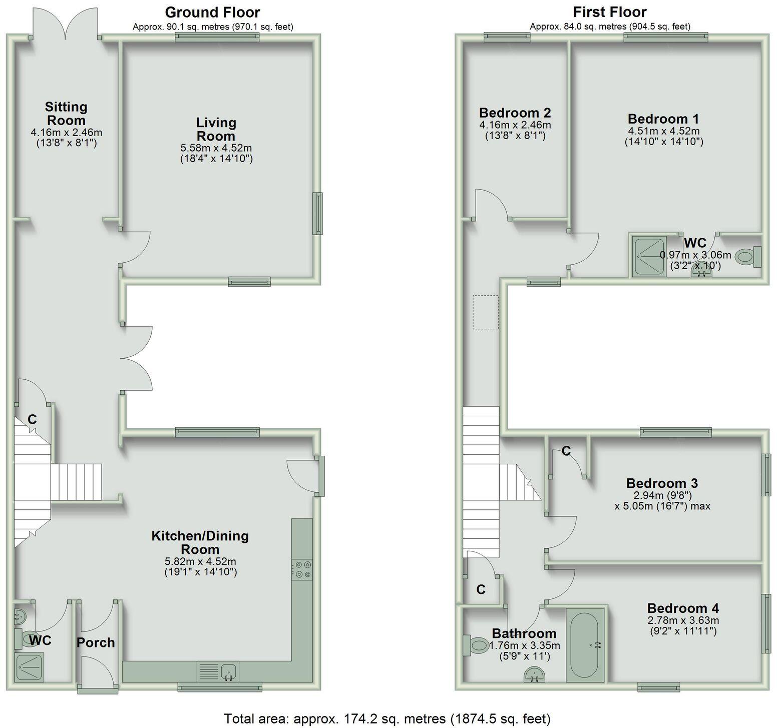 Manor Lane, Hawarden, CH5 floorplan