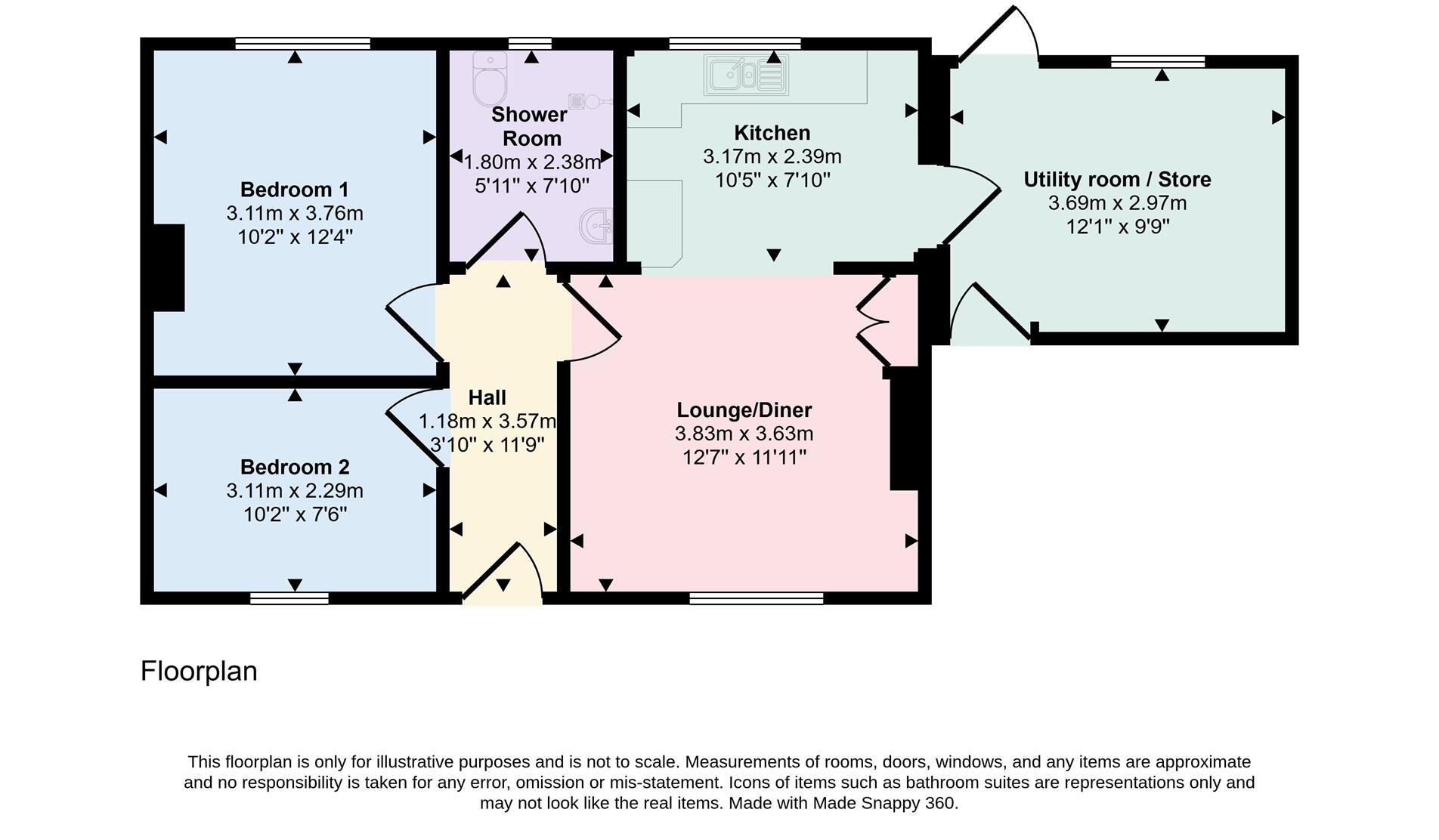 Verwood floorplan