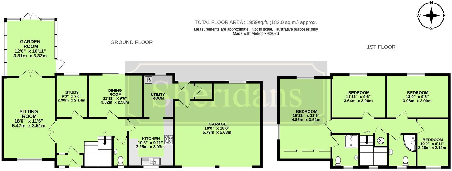 Lark Valley Drive, Fornham St. Martin, Bury St. Edmunds floorplan