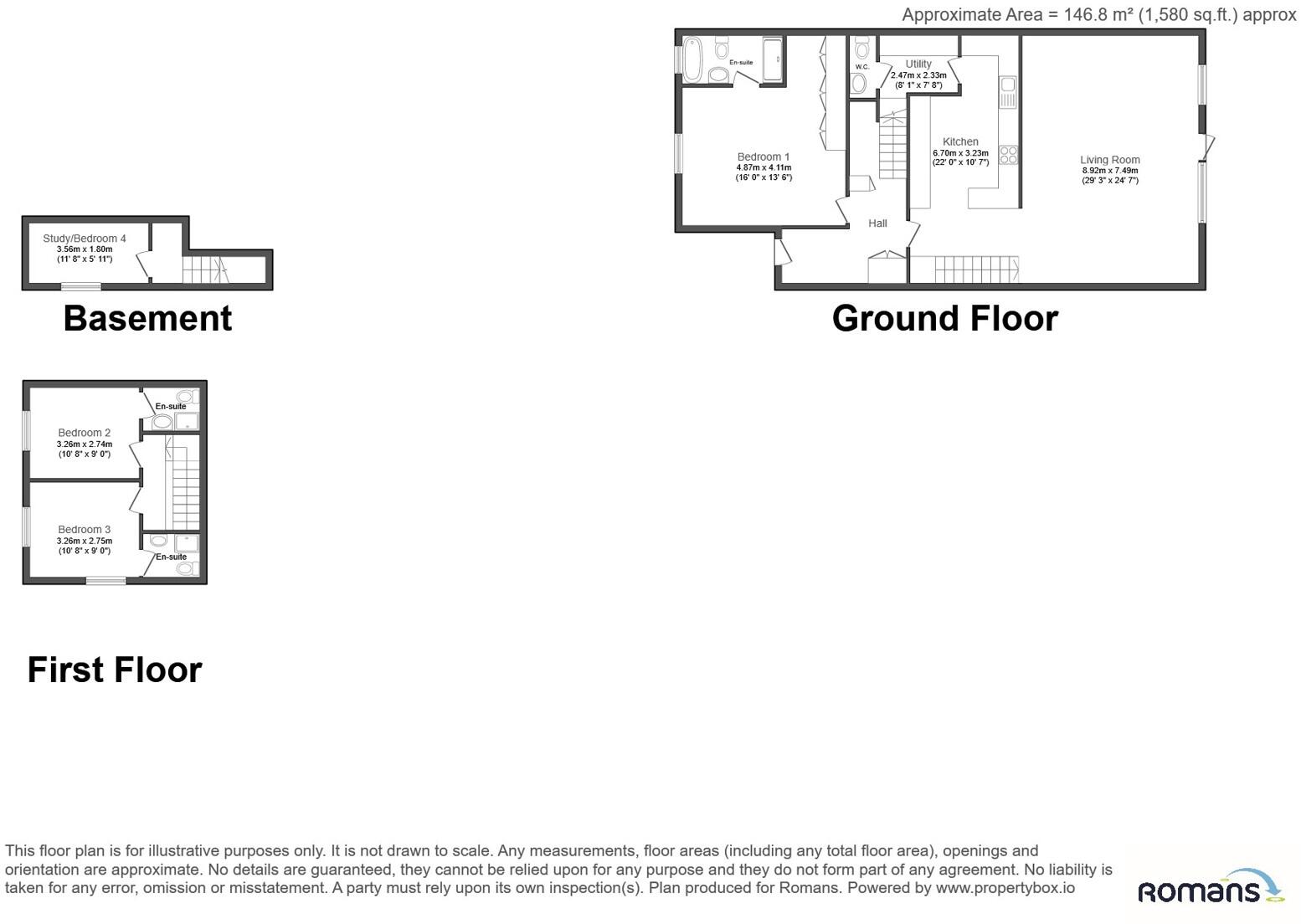 Harmondsworth Lane, Sipson, West Drayton, UB7 floorplan