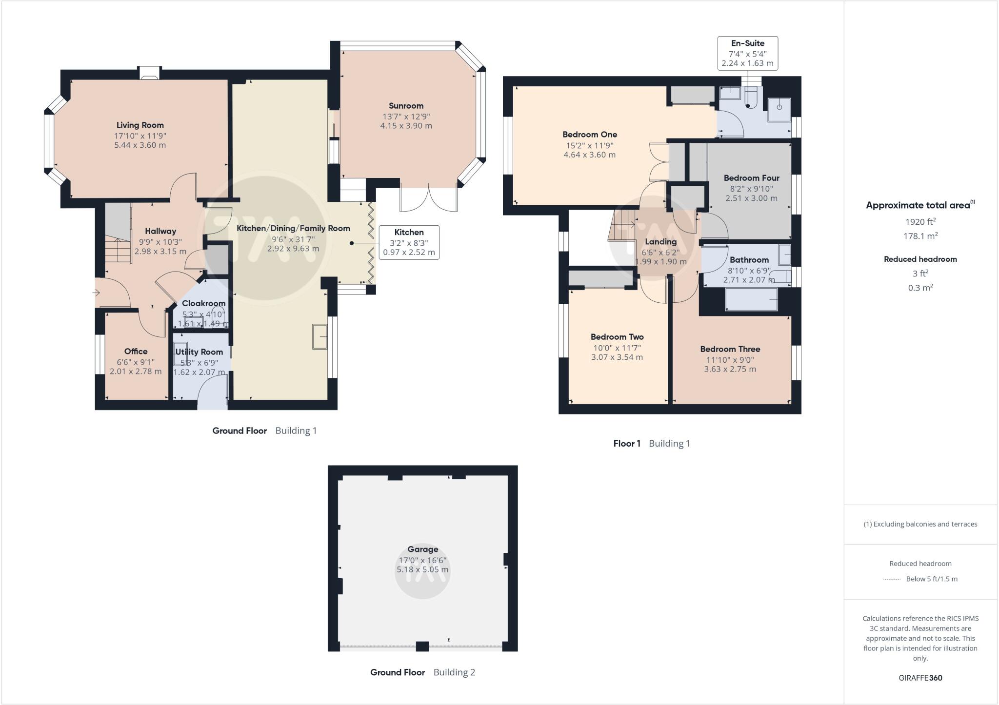 Hawkesford Way, St. Neots, Cambridgeshire, PE19 floorplan