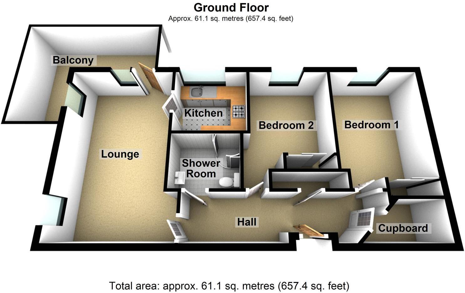 Northampton Road, Market Harborough floorplan