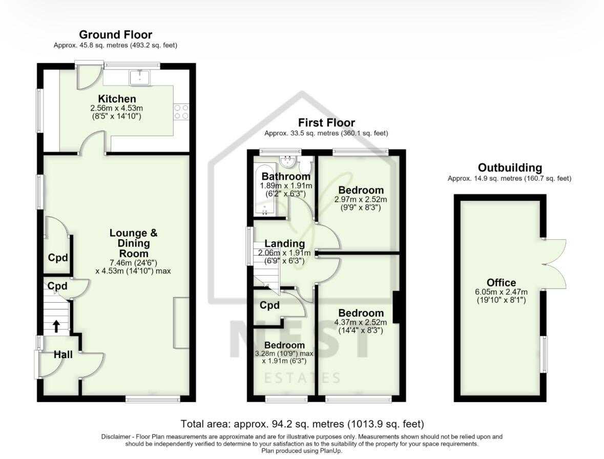 Shelfield Lane, Norden, Rochdale floorplan