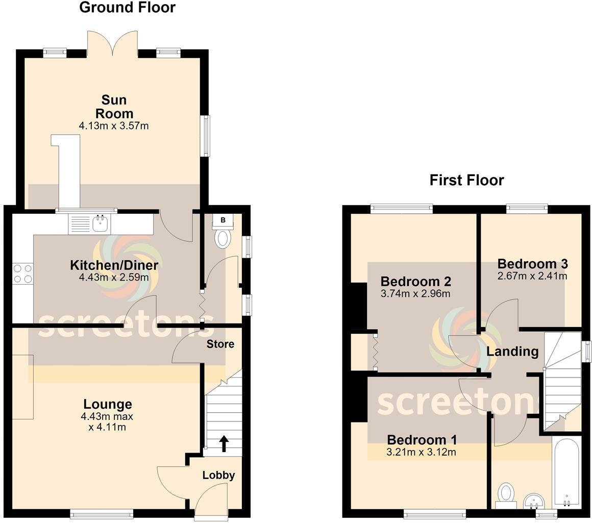 Barnsley Road, Moorends, Doncaster, DN8 floorplan