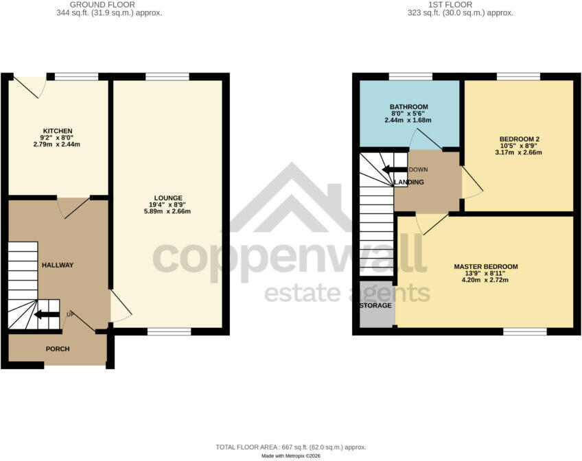 Blackthorn Lane, Bacup, Rossendale floorplan